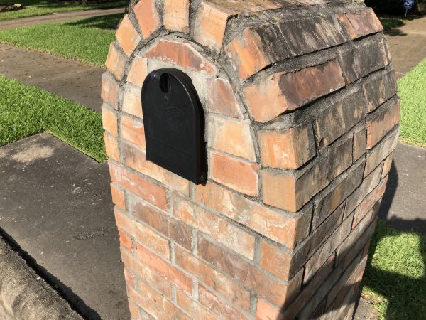 Brick Mailbox Repair in Raleigh
