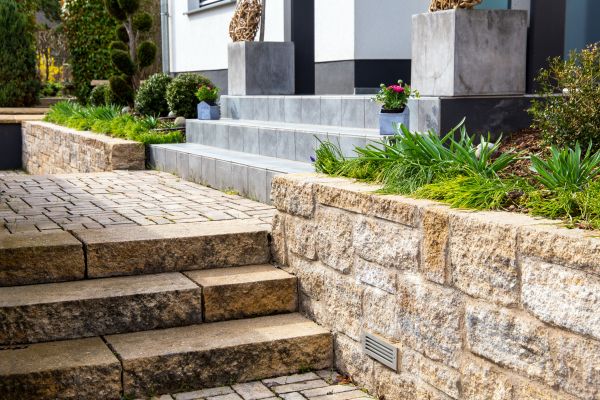 Stone Step Replacement in Raleigh