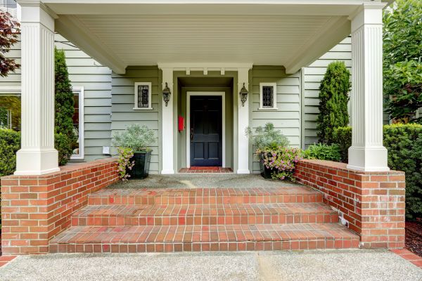 Front Porch Masonry Repair in Raleigh