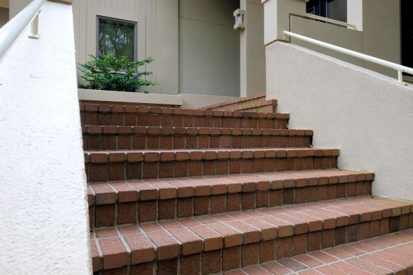 Entryway Brick Repair in Raleigh