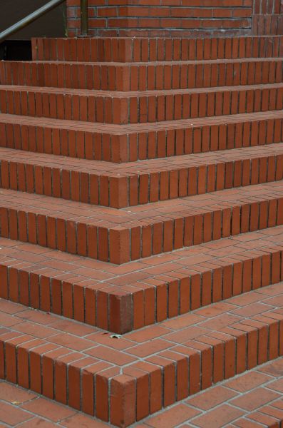 Staircase Brick Repair in Raleigh